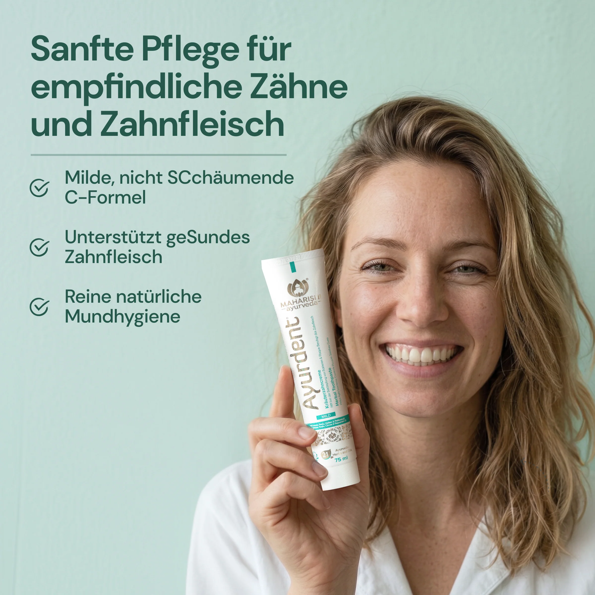 Ayurdent Zahncreme Mild, kNk - Image 4