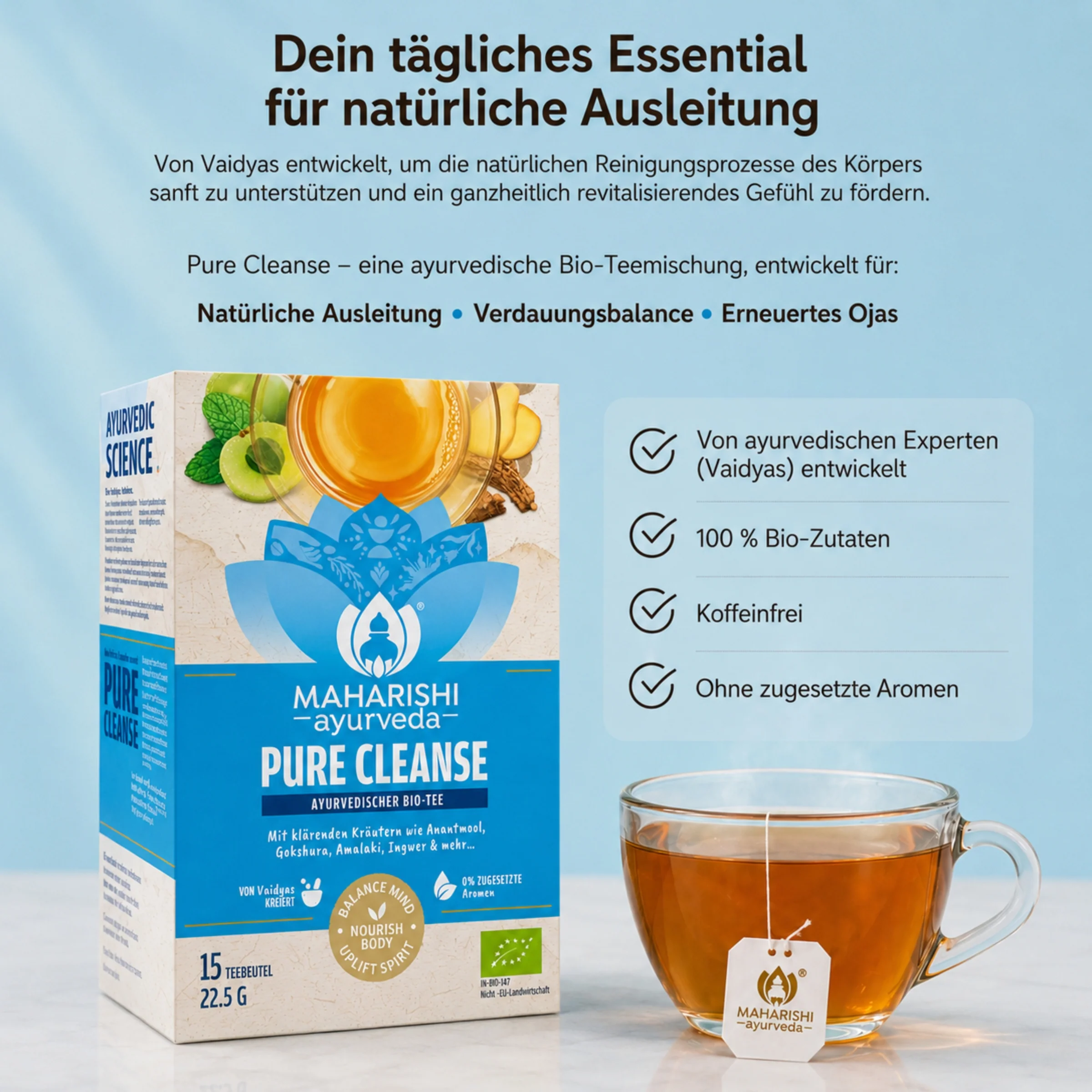 Pure Cleanse Tee (Bio) - Image 2
