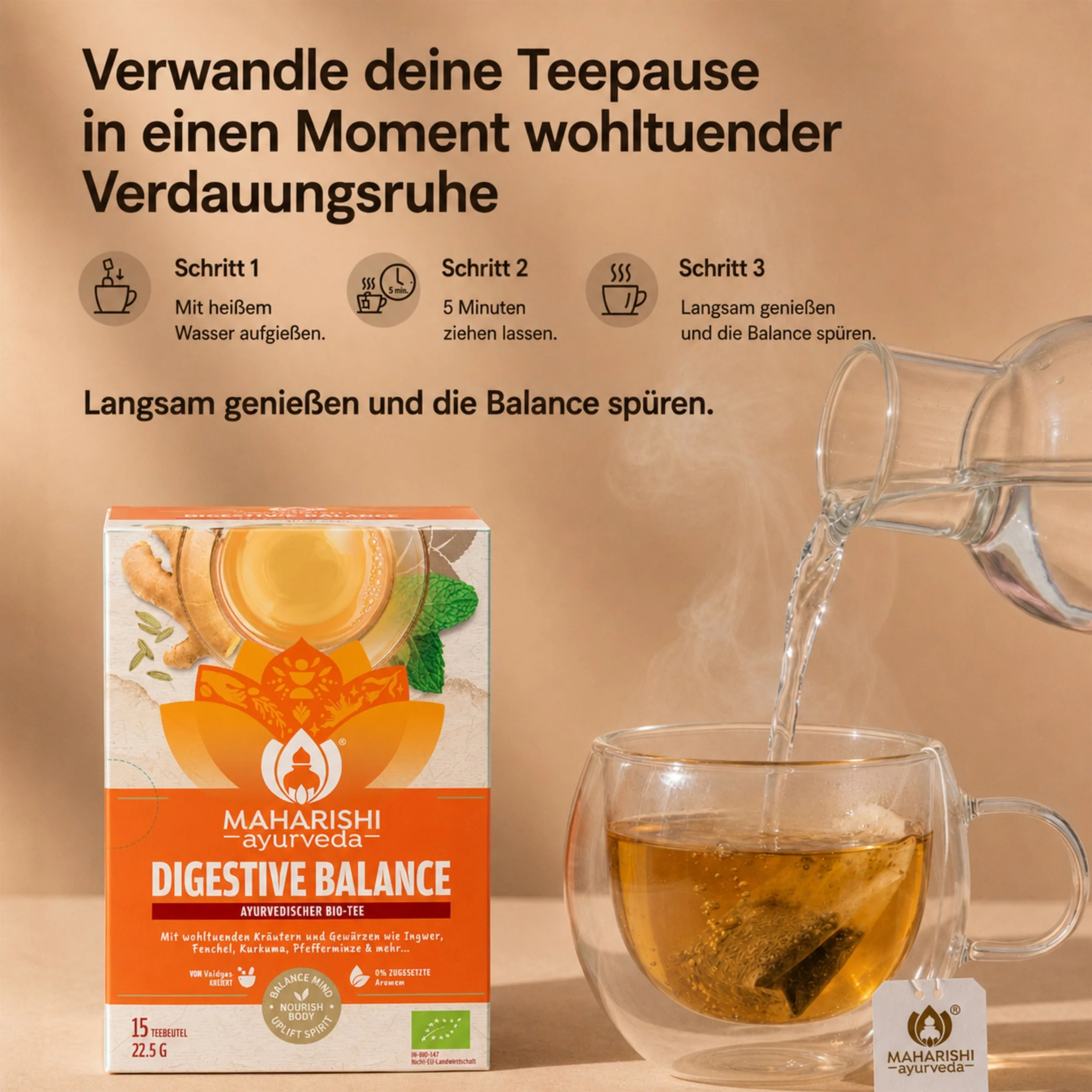 Digestive Balance Tee (Bio) - Image 6