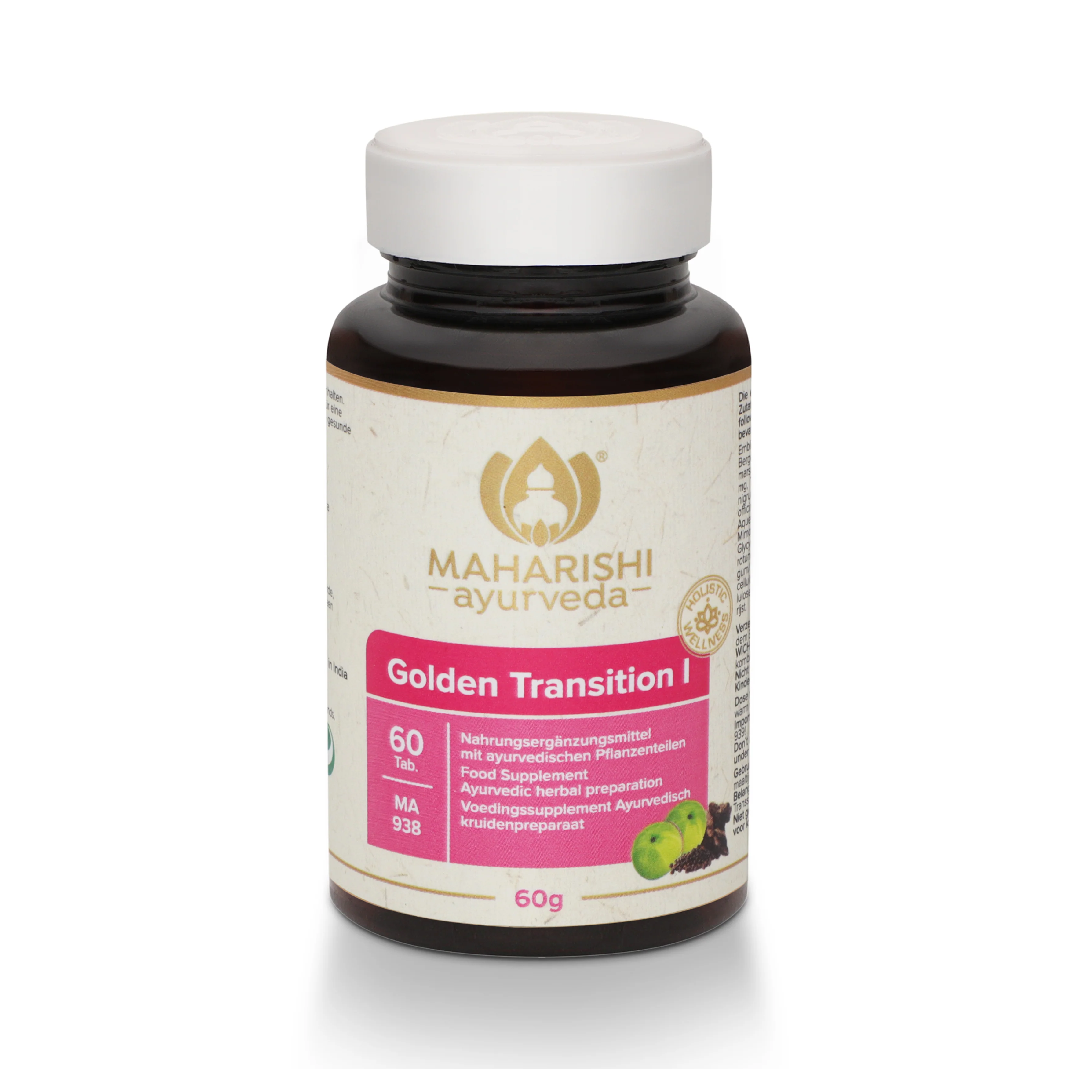 Golden Transition I MA 938 – Ayurveda Nahrungsergänzung mit Kräutern - Image 3