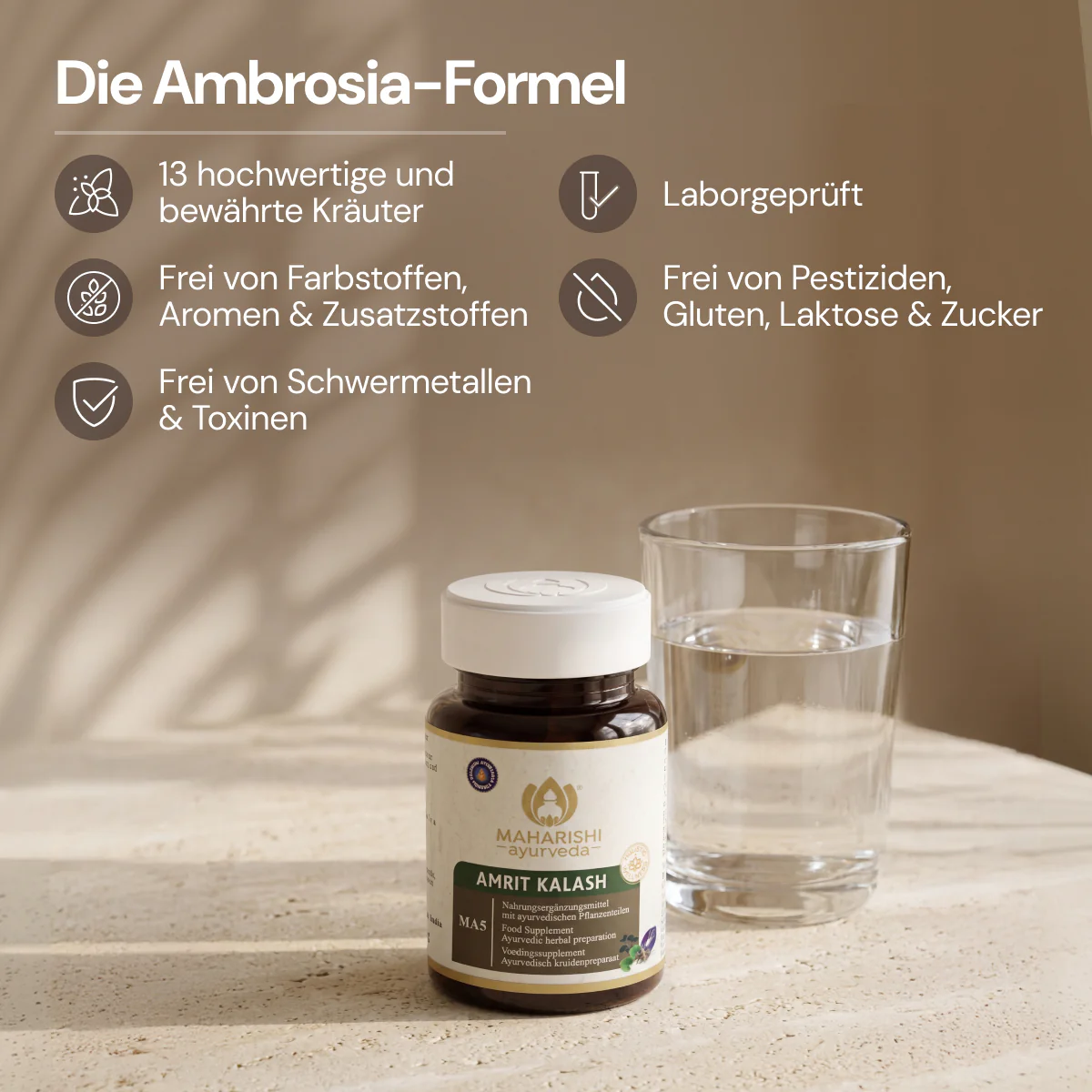 Amrit Kalash - MA 5 Kräutertabletten - Image 5