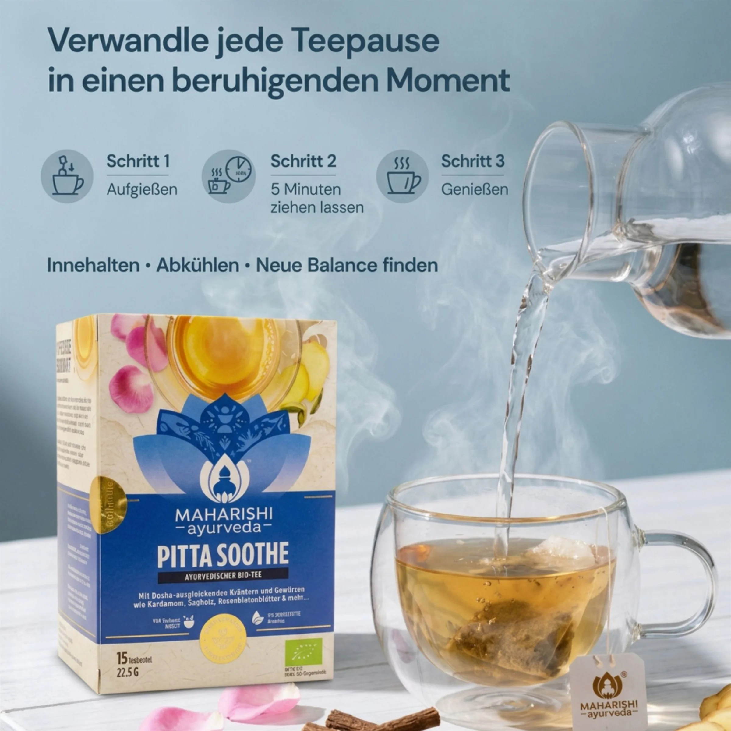 Pitta Soothe Tee (Bio) - Image 6