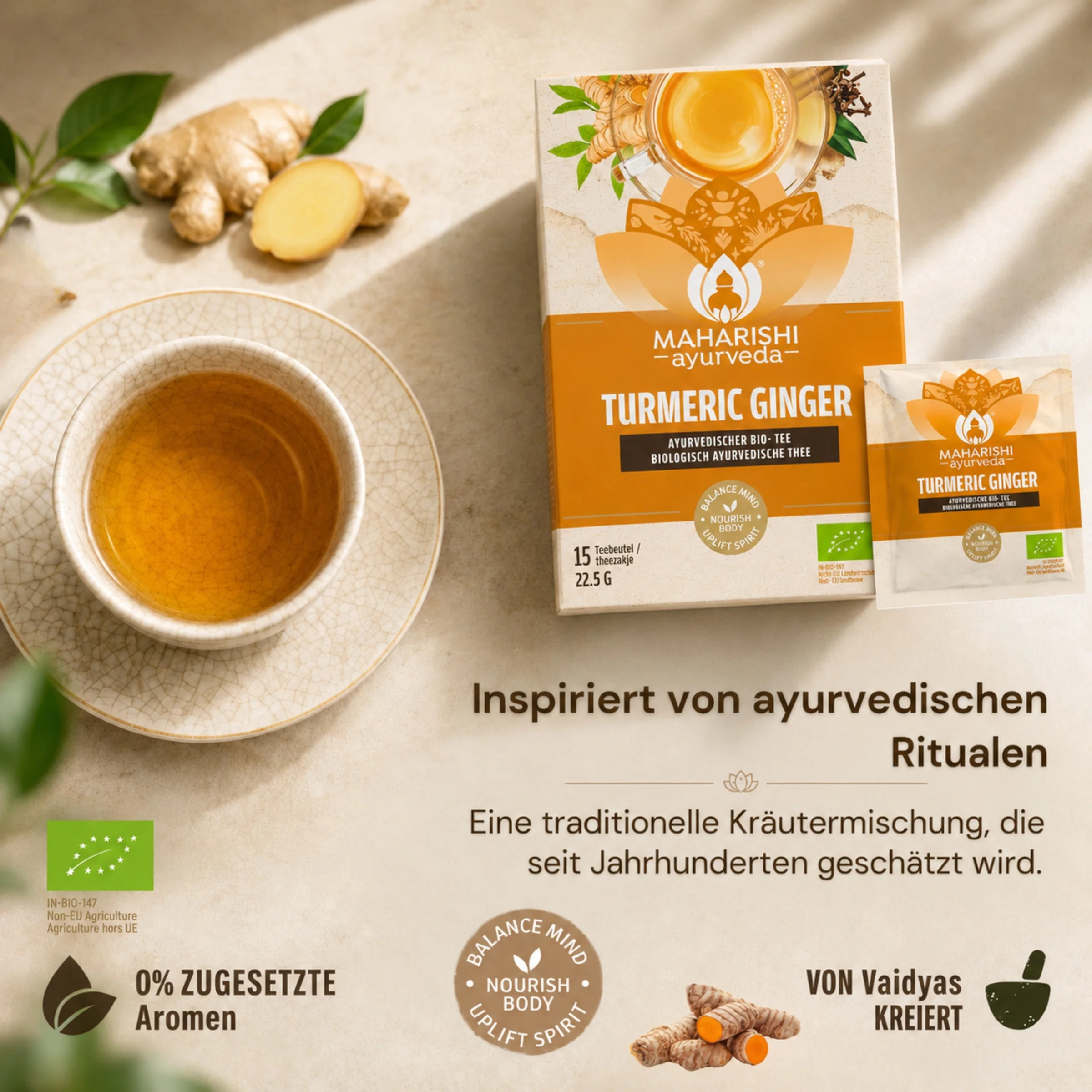 Turmeric Ginger Tee(Bio) - Image 6