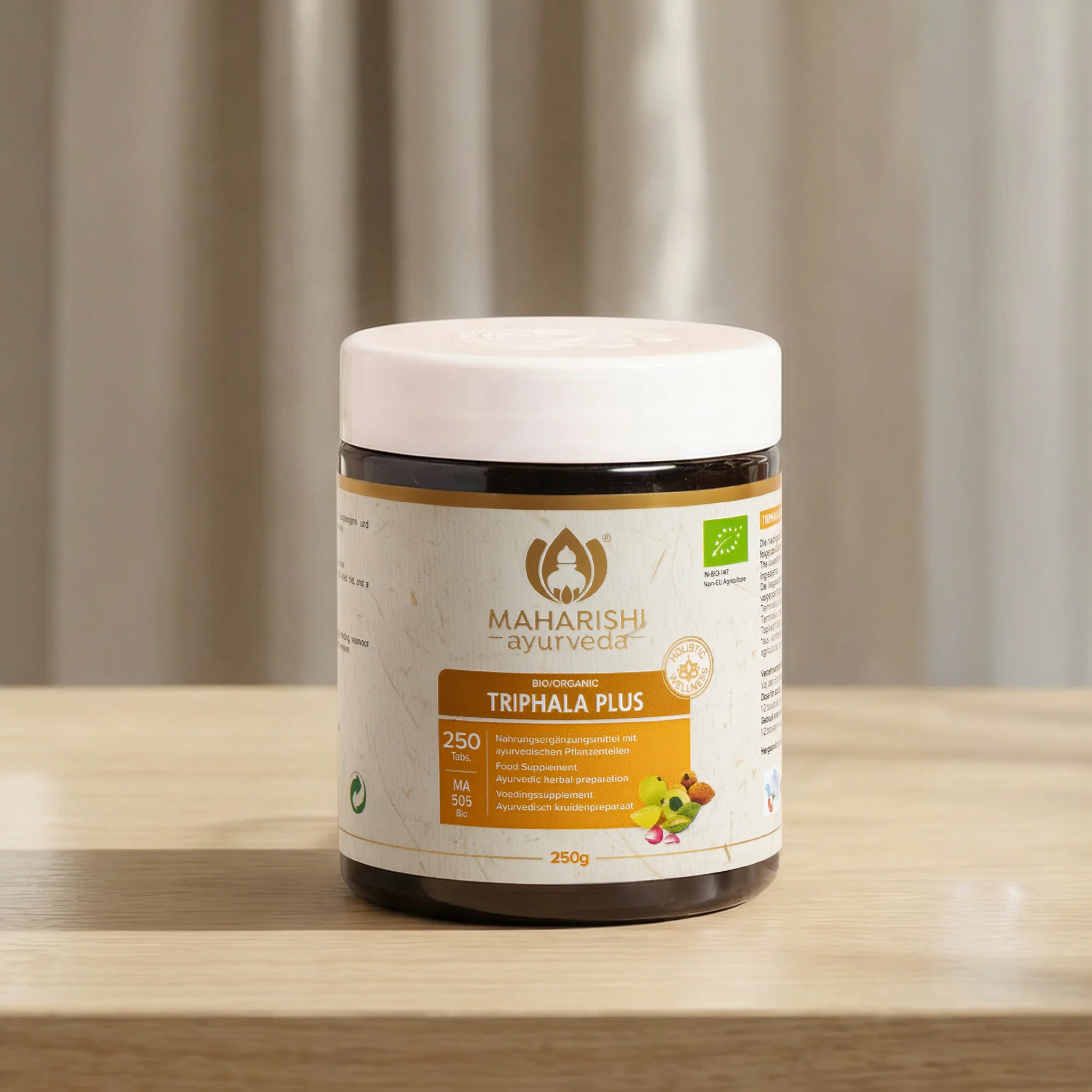 Triphala Plus (Bio), 250 g MA 505 – Ayurveda Nahrungsergänzung mit Kräutern - Image 7