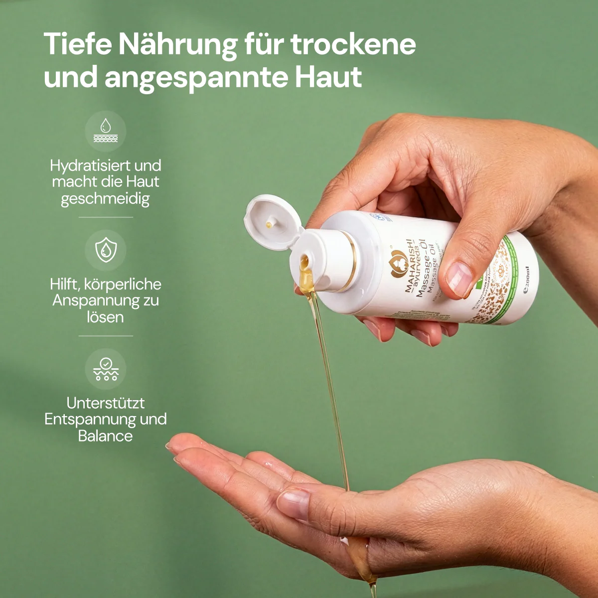 Vata-Gleichgewichts-Massageöl (Vata-Balancing Massage Oil) - Image 4