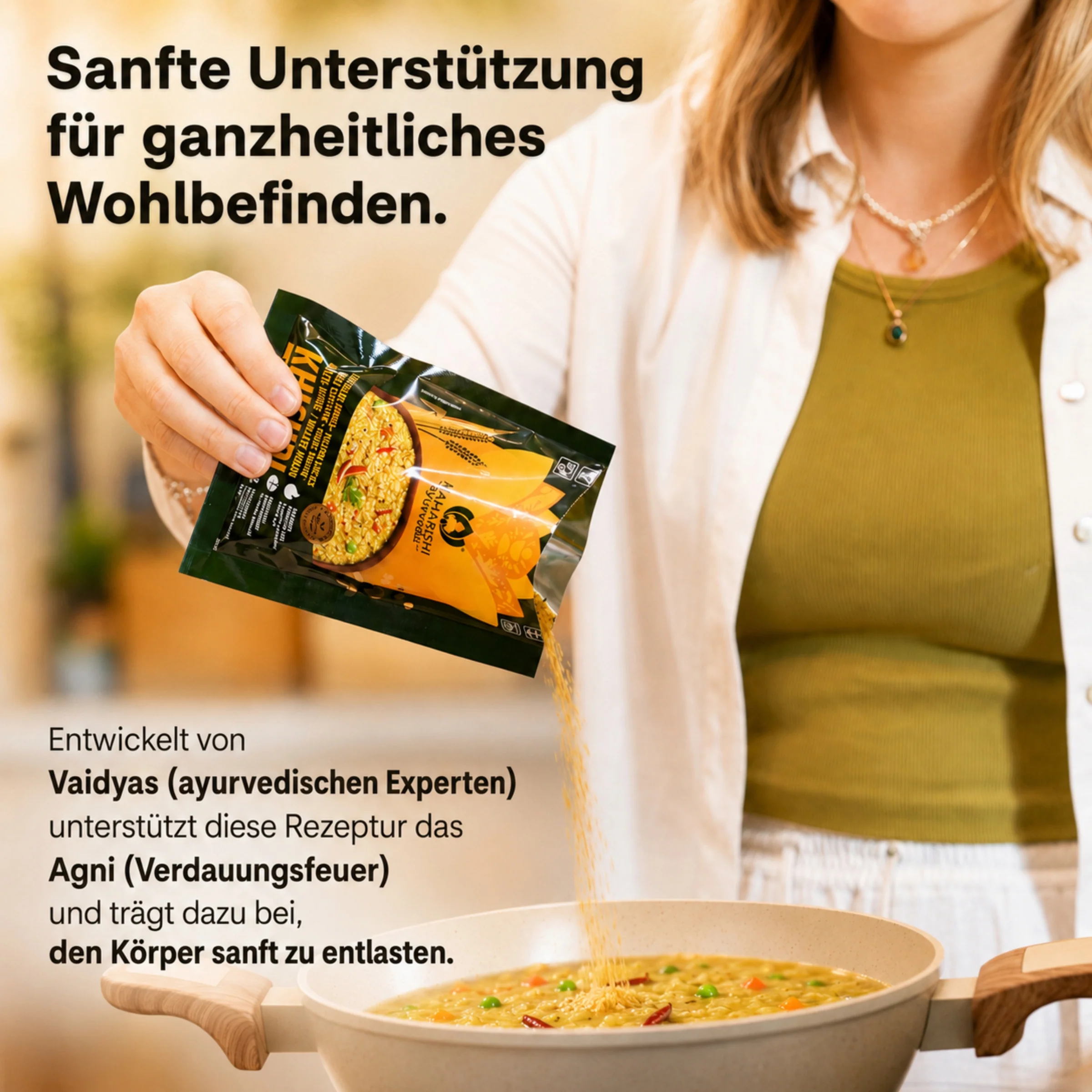 Gelbe Linsen –Multi-Hirse Khichdi - Image 7